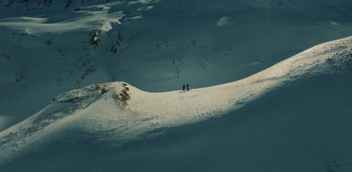 Aufnahme aus dem Film (un)perfect line - beobachtend