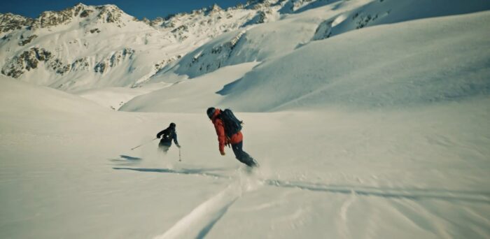 Aufnahme aus dem Film (un)perfect line - in Fahrt